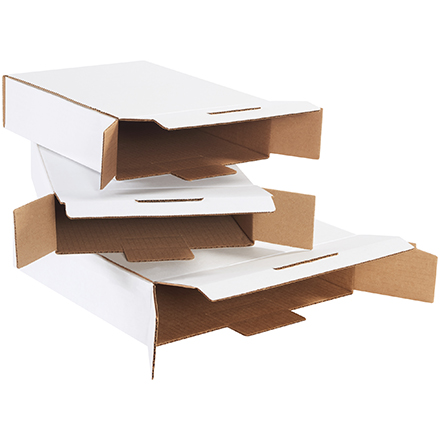 White Side Loading Locking Mailers