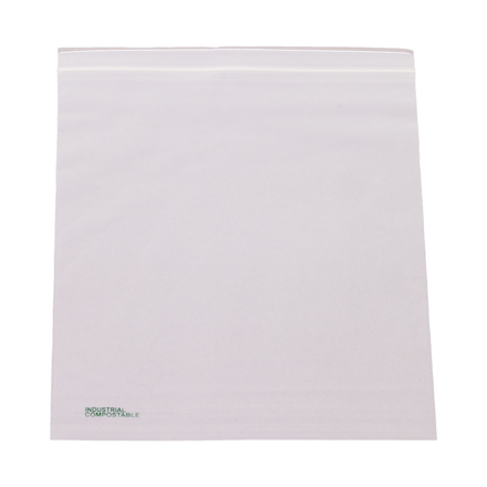 7 x 8'' - 2 Mil Compostable Reclosable Poly Bags